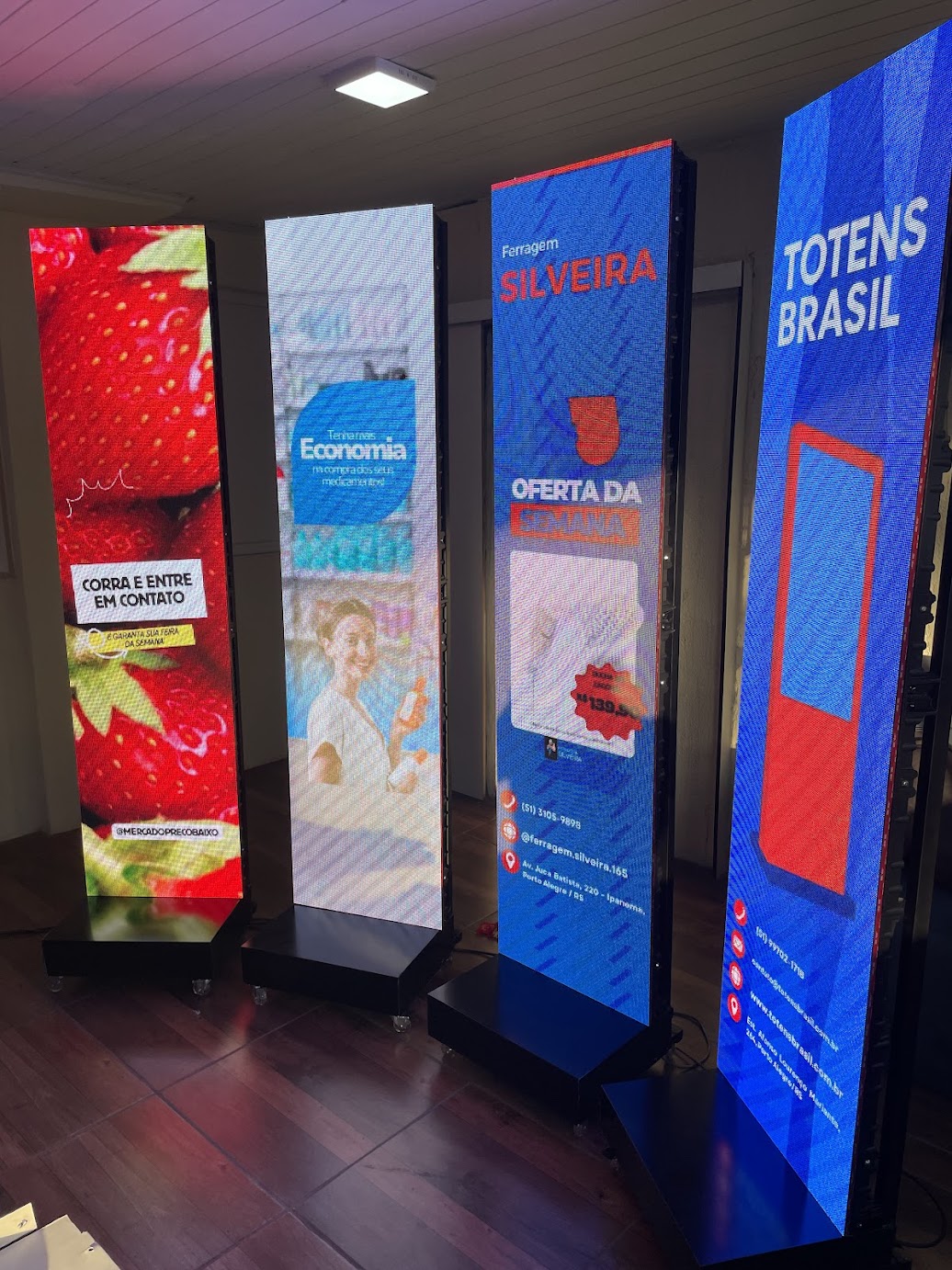 Totens Brasil - Totem de Led Outdoor